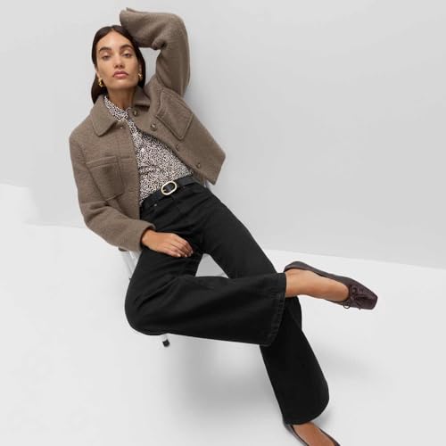 Image of Marks & Spencer Wide Leg High Waisted Jeans