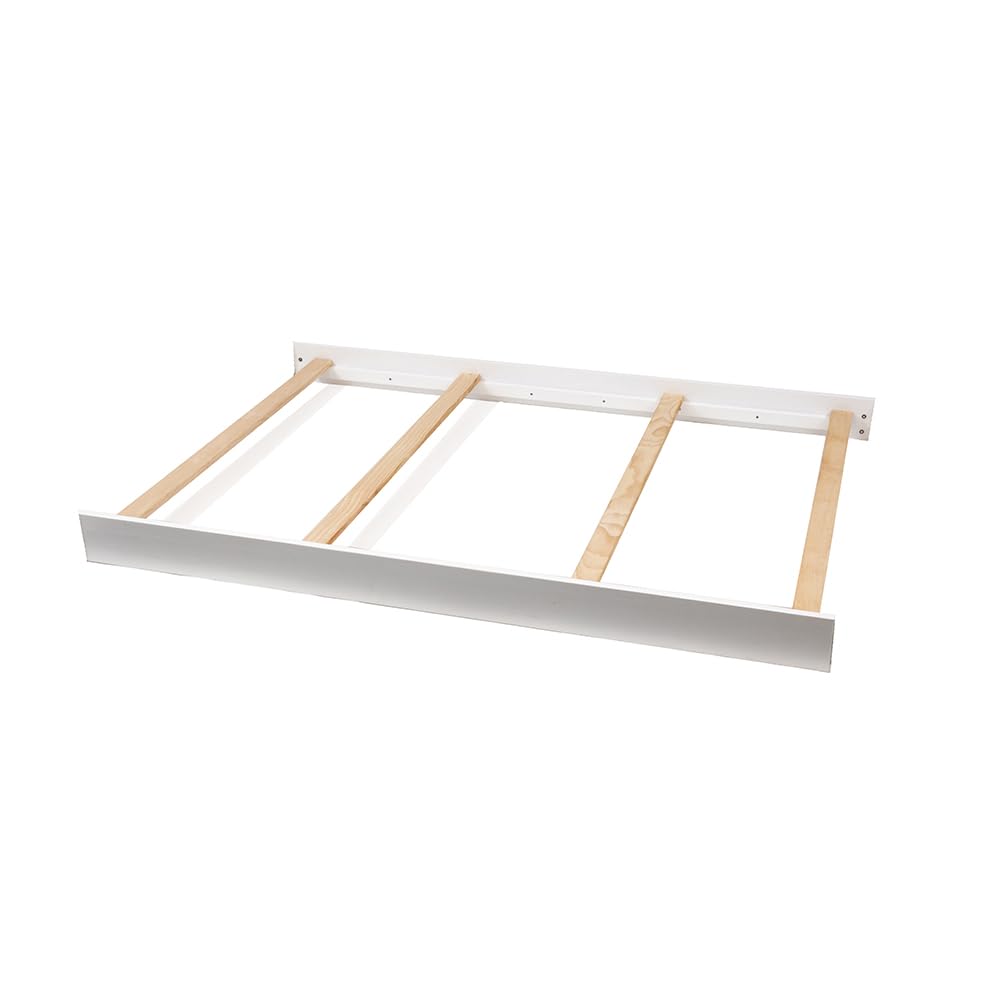 Image of Full-Size Conversion Kit Bed Rails for Namesake, Formerly Million Dollar Baby Convertible Cribs - Solid Wood Rail - Toddler Bed Rail - Nursery & Baby Furniture (Model #M7689, Cotton)