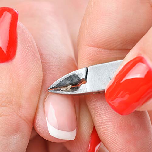 4 Packs Cuticle Nippers Stainless Steel Cuticle Trimmer Cutter Dead Skin Remover Scissors Pedicure Manicure Tools For Fingernails And Toenails #TOP6