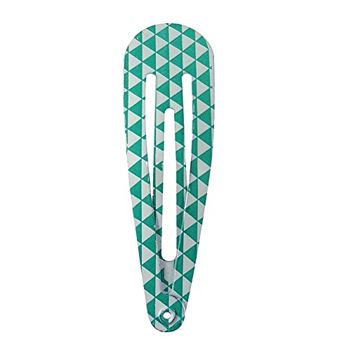 10 Pinzas para cabello metalicas 5cm miniatura 7
