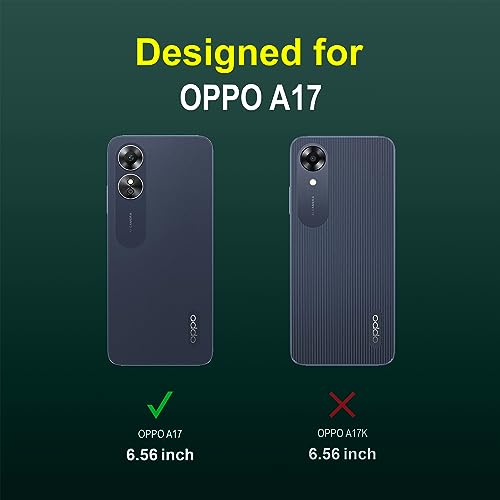 Image of KIVANO LUXE Compatible for Oppo A17 Luxury Handmade Leather Magnetic Flip Folio Case | Card Holder & Kickstand | Slim Protective Cover | Unisex - Blue