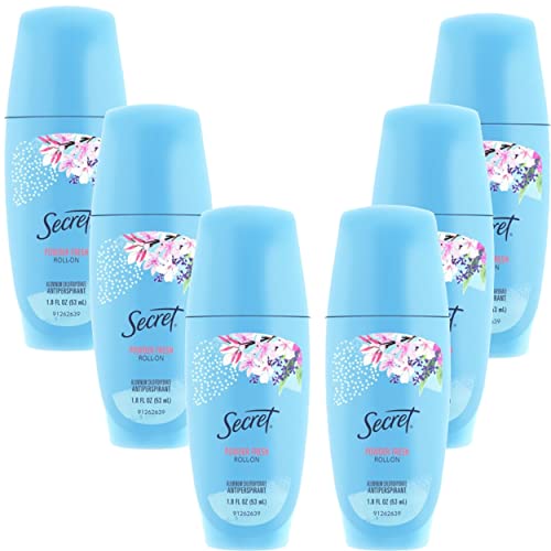 Secret Original Roll-On Antiperspirant Deodorant 1.8 oz Pack of 6
