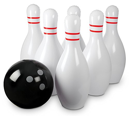 Kids Bowling Set for Kids - Includes One Big Ball and 6 Giant