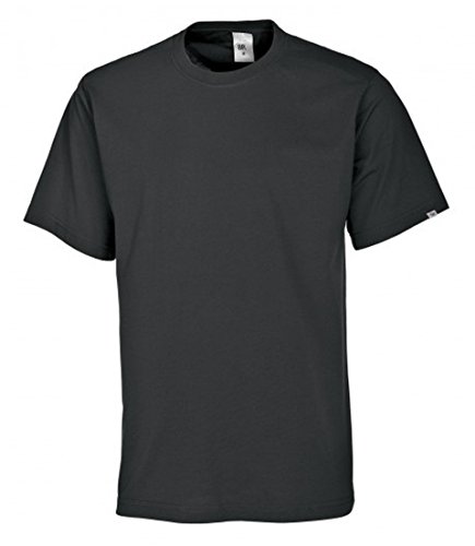 BP 1621-171-56-XL Unisex-T-Shirt, 1/2 Ärmel, Rundhals, Länge 70 cm, 180,00 g/m² Stoffmischung, anthrazit, XL