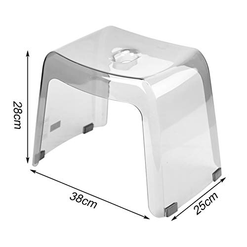 Tabouret de bain en plastique léger pour douche de maison