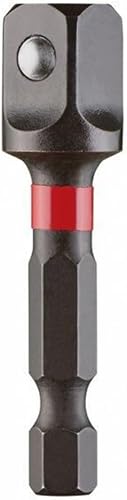 Miniatura 4 de 48-32-5033 Se adapta a Milwaukee Tool Shockwave Impact Hex Shank Socket Adapter Set, 14 pulgadas