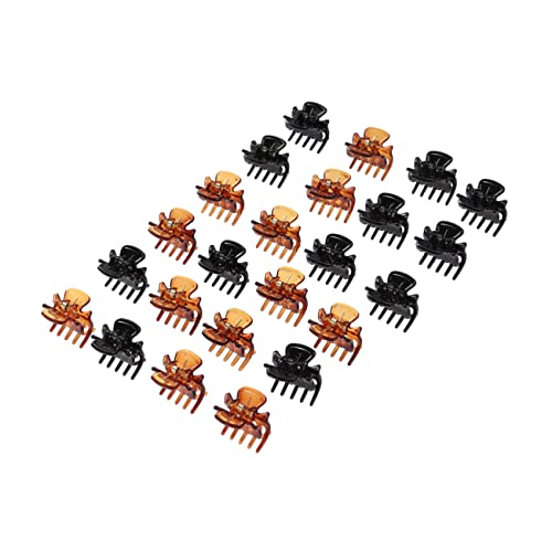 Homoyoyo 2pièces Pinces Cheveux Nacrées Plastique pour Femmes et Filles Pinces à Cheveux Épaisses avec Dents Latérales Accessoires de Coiffure