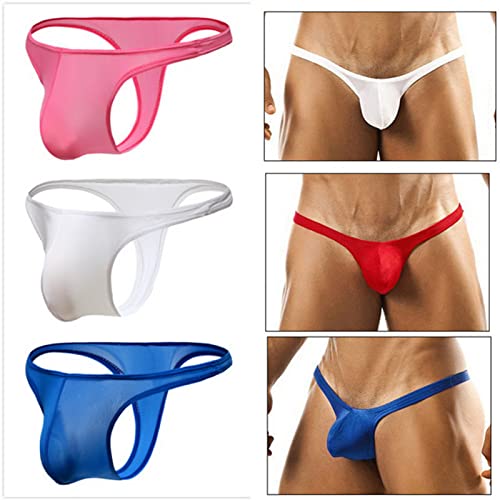 Faringoto Mens Designer Bikini Bulge Pouch Thongs Underwear Workout Jockstrap #TOP2