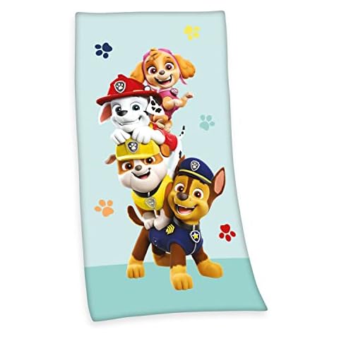 Serviette de Bain Velours Paw Patrol Cover