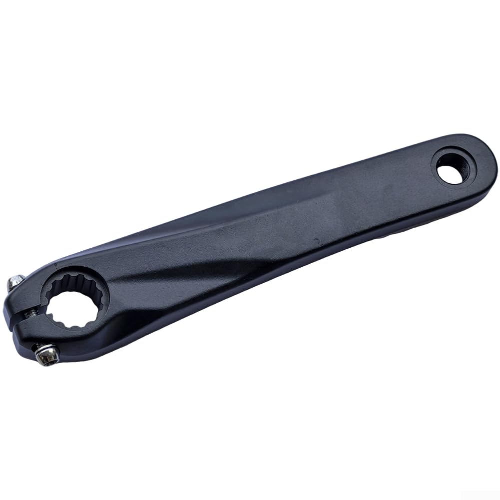 ZUZZEE Left Crank Arm 170mm for Prowheel 12T Hollow Crankset Aluminium Alloy Bicycle Component Black