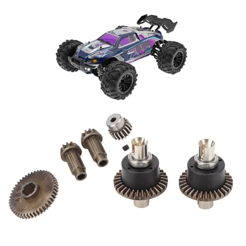 VBESTLIFE RC Auto Motor Gear Kit Differenziale Gruppo di Trasmissione per SCY 16101 16102 16103 16201pro 1/16 RC Auto