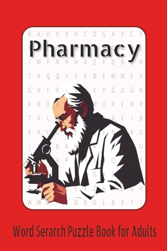Pharmacy Word Search Puzzle Book: Word Searches With Easy-to Read...