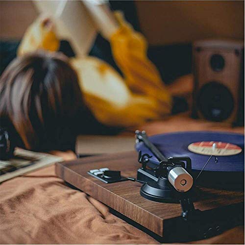 YAMMY Tourne-disques, boîte à Musique avec Haut-parleurs stéréo sans Fil à 2 Vitesses Tourne-Disque en Bois, Prend en… - Les Beatles, Paul McCartney, John Lennon, RIngo Starr, George Harrison YAMMY Tourne-disques, boîte à Musique avec Haut-parleurs stéréo sans Fil à 2 Vitesses Tourne-Disque en Bois, Prend en… – Image 6
