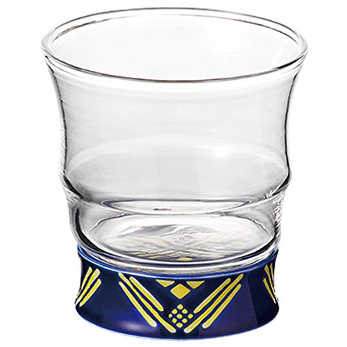 Vaso Yamashita Kogei Rock Glass Clear 9x9.5 cm