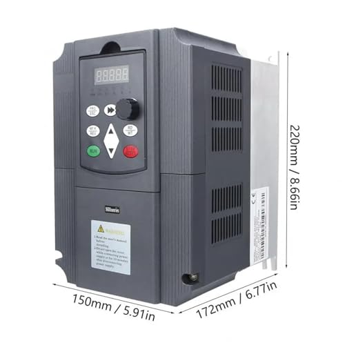 Variateur de fréquence 2.2kW 3HP pour moteur triphasé entrée monophasée 220V - 2