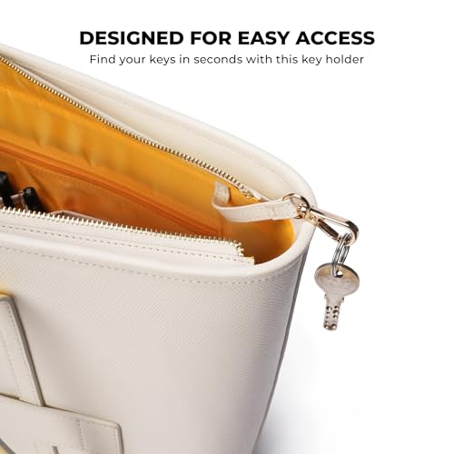 Image of MOKOBARA The Astrid Tote Vegan Leather Oversized Tote Bag for Women (Oatmilk 3.0) White