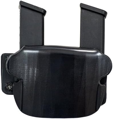 Comp-Tac Twin OWB Belt Clip Size4 Glock 9/40/45 Gap Magazine Pouch (C62304000LBKN)