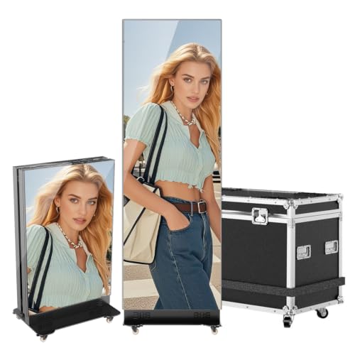 Image of 80 inch P1.86 GOB LED Poster Display, Spliceable Digital Signage (2)
