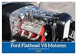  Ford Flathead V8 Motoren (Wandkalender 2025 DIN A3 quer), CALVENDO Monatskalender: Ford Flathead V8 Motoren (CALVENDO Mobilitaet)