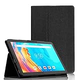 [YXHH] ワンーキョー タブレットS30 用 ケース 角度調整 キズ防止 軽量 タブレット カバー 全面保護 スリムフィット ワンーキョー タブレットS30 専用 スマートカバー【ブラック 】