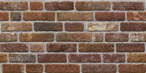 [Grace Baltic] - Painéis de parede 3D efeito tijolo - forro, aparência de pedra, revestimento de espuma de poliestireno para sala de estar, cozinha, casa de banho, varanda, quarto