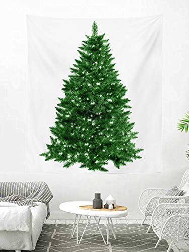 ジャション メリークリスマス 壁掛けタペストリー クリスマスツリー 壁飾り 家 リビングルーム ベッドルーム 部屋 おしゃれ飾り 150X130CM