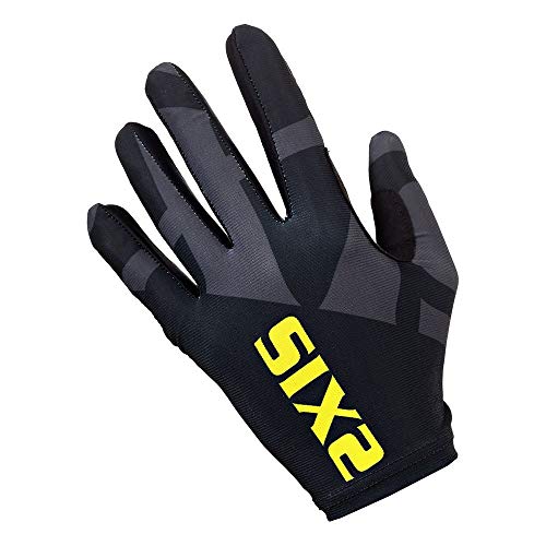 SIX2 Guanto off Road Ciclismo Black/Yellow - XXL