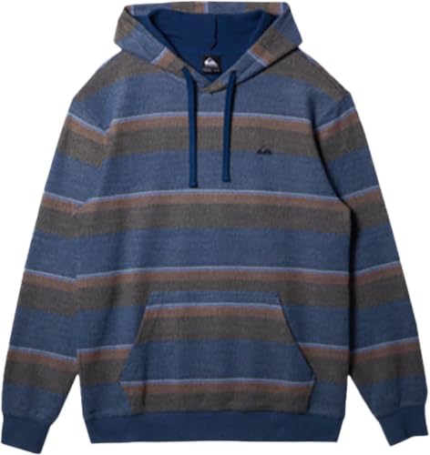 Quiksilver - Mens Great Otway Hoodie, Color Great Otway/Blue Nights, Size: Medium
