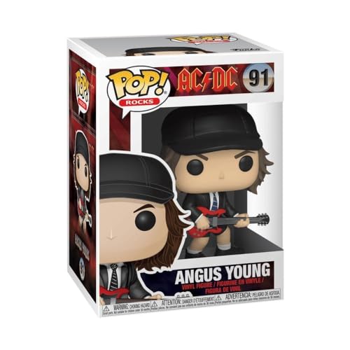 BONECO FUNKO POP MUSIC AC/DC ANGUS YOUNG CHASE