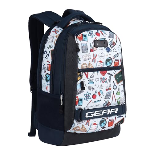 Gear Invent 19"/34L Large Water Resistant School Bag/Casual Backpack/Daypack/Travel Backpack/Kids Bag for Boys/Girls - Blue (B0CYX655GG) Amazon Price History, Amazon Price Tracker
