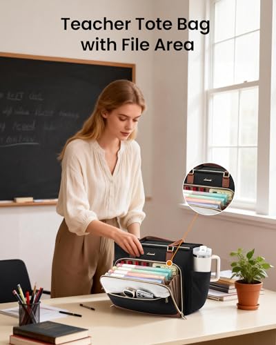 Bolso para laptop para mujer con portavasos y separador miniatura 3