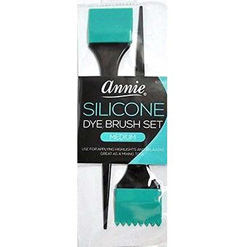 Annie Silicone Dye Brush Teal Medium Hair Colors Relaxers and Highlights