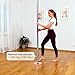 Professional 45mm Spin Dance Pole, Adjustable Height 7-9.1Ft Portable Stripper Pole, Heavy-Duty Steel Dance Poles for Home, Anti-Rust Finish, Dancing Poles for Club, Gym, Pub, Party, Colorful