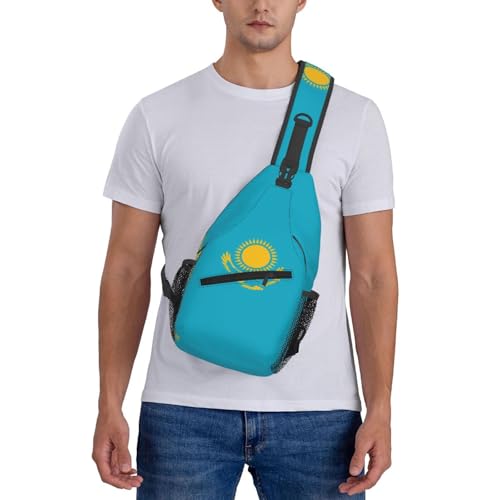 Mochila Unisex con Estampado Bandera de Kazajistán miniatura 7