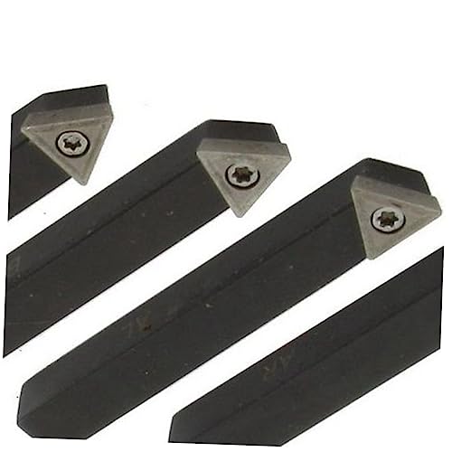Kit de 5 Herramientas de Torno Indexables de Carburo Mikikit miniatura 3