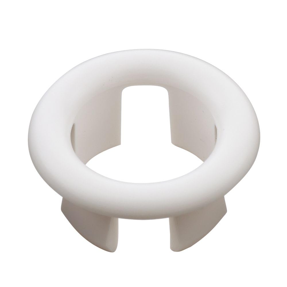 Milano Chalk Elements Bathroom Basin Sink Round Overflow Ring