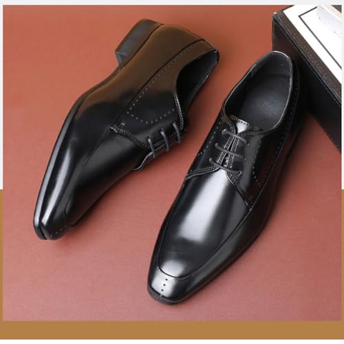 Men's Dress Shoes with PU Leather in Classic Lace-Up Oxford Formal Shoes for Men3