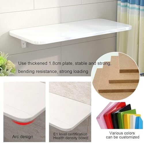 Table à linge pliante et station de travail murale gain de place pour studio - 5