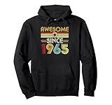 Photo Gallery awesome since 1965 classic year birth of birthday vintage felpa con cappuccio Photo Gallery awesome since 1965 classic year birth of birthday vintage felpa con cappuccio
