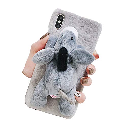 ToTi 可?い人気 スマホケース おしゃれ iPhone 12/ iPhone 12mini/iPhone12 Pro iPhone12 pro Maxケース かわいいうつぶせ ぬいぐるみ 3D 個性 スマホ ケース iPhone11/11Pro/X/X