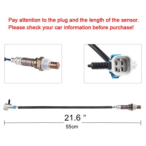 Sensor de Oxígeno JDMON Compatible Chevrolet GMC Set 4 miniatura 6