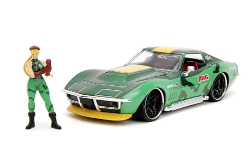 Jada Street Fighter 1:24 1969 Chevrolet Corvette Stingray ZL1 & 2.75