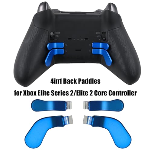 Image of 13 in 1 Accessories for Xbox One Elite Series 2 Controller,Metal Thumbsticks for Xbox Elite Controller Series 2 Core,Elite Controller Series 2 Controller Accessory Replacement Parts(All Blue)
