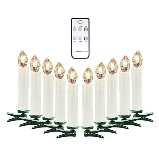 circulor Vinåtta ljus ljuskedja, LED julljus – 10 delar/set