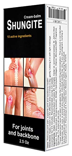 Cream Balm for Joints"Shungite" 75ml/2.6 Fl Oz