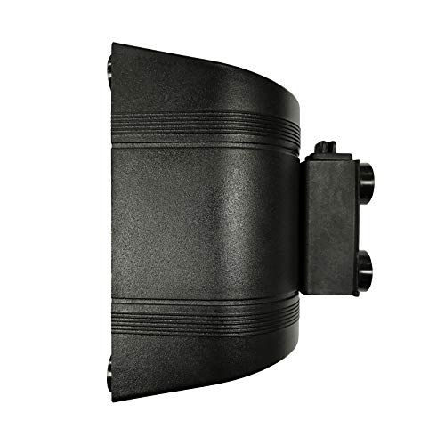 Magnetic Retractable Wall Barrier 120"L (Black) #TOP2