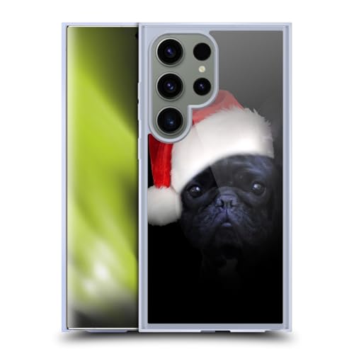 Coque Gel Samsung S24 Ultra MagSafe Bouledogue Français Noël S24+