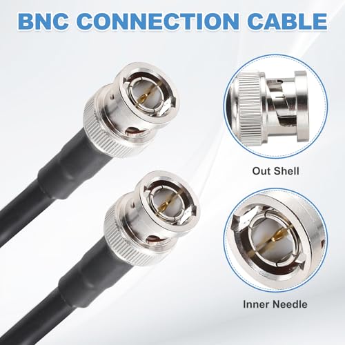 Câble coaxial BNC RG59 75 Ohm haute fidélité pour flux vidéo numérique 6G-SDI et 8K