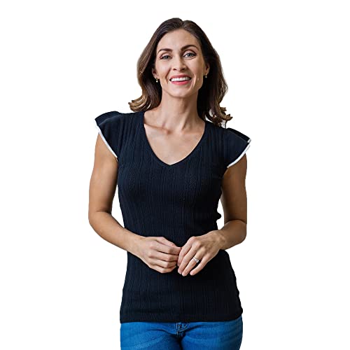 Image of Hope & Henry Women's V-Neck Sweater Tank