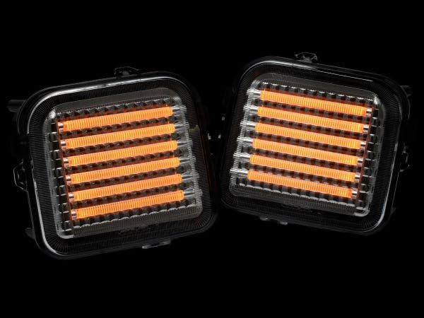 ハマーH3用パークシグナル Amazon | ハマーH3 クリスタルLEDパークシグナル(クローム) | LED